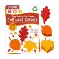 Thanksgiving Crafts for Kids - 300 PCS Fall Leaves Cutouts Pre-Cut Set