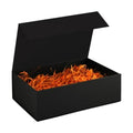 Tlpmsk Black Gift Boxes With Lids,9.7x7.2x3.3 Inch,Magnetic Box for Present