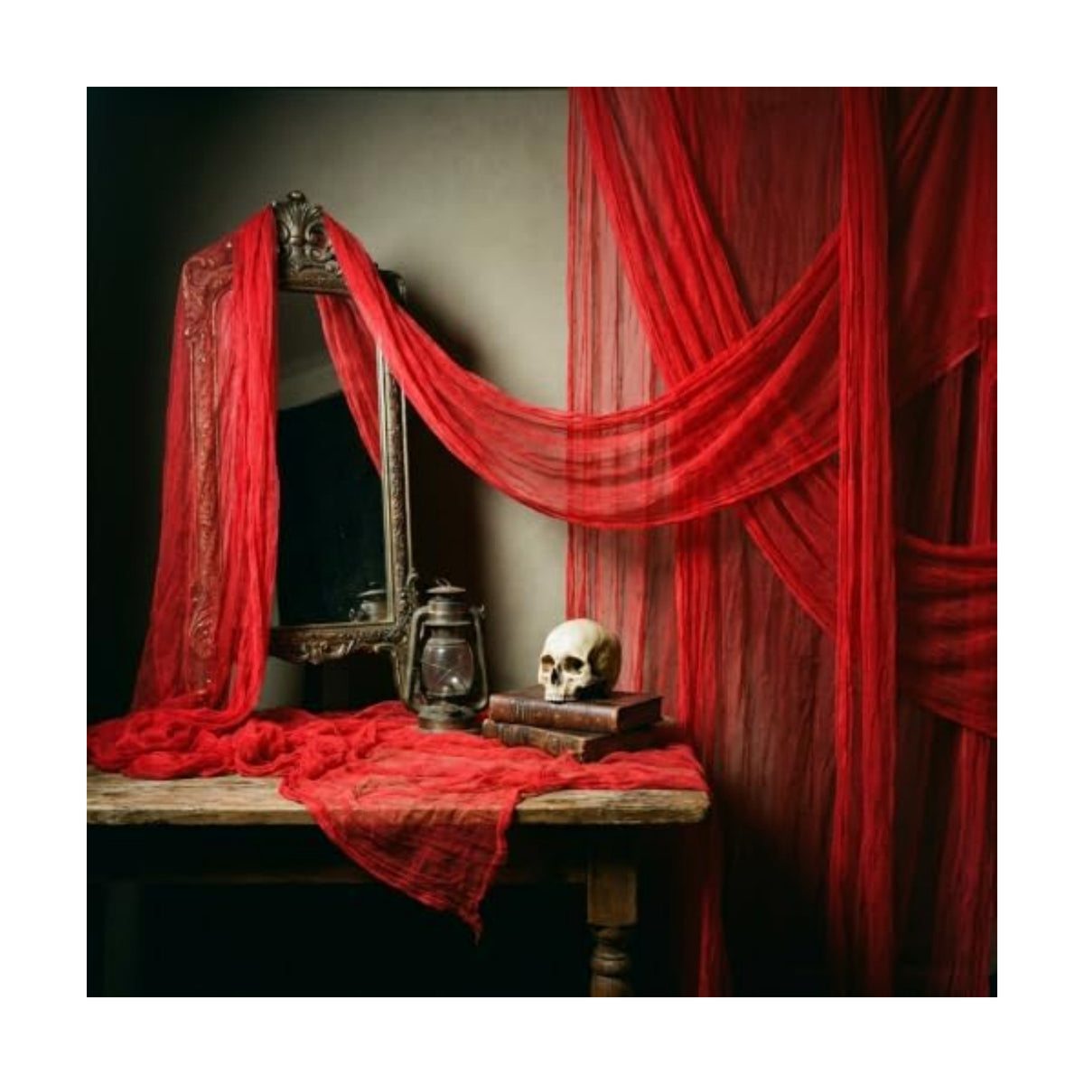 Tlswshsy 500'' x 39''Large Halloween Creepy Cloth, Spooky Gauze Decoration