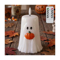 GenSwin Halloween Ghost Flameless Candle Remote Battery Operated Candle