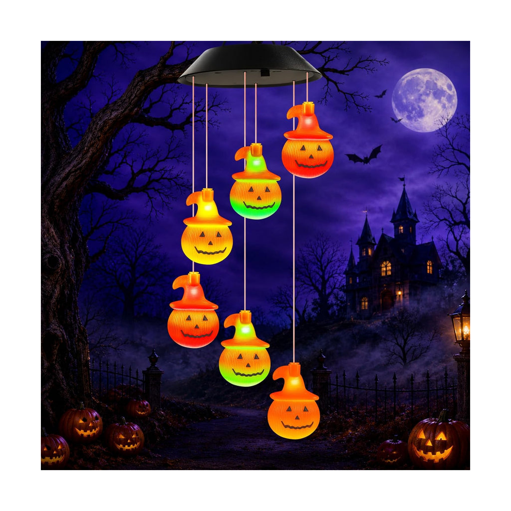 Winzwon Halloween Decorations Fall Decor Solar Pumpkin Outdoor Lights