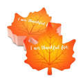 Qilery 100 Pcs Thanksgiving Table Place Cards Fall Maple Leaves Cutouts