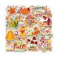 Fall Stickers - 100 PCS Thanksgiving Stickers for Kids
