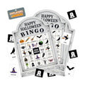 Halloween Bingo Cards for 24 Players - 5" x 7", Tomb Shaped