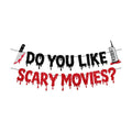 Halloween Decorations, Scary Movie Night Glitter Banner