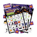Halloween Bingo Cards for 24 Players - 5" x 7", Purple