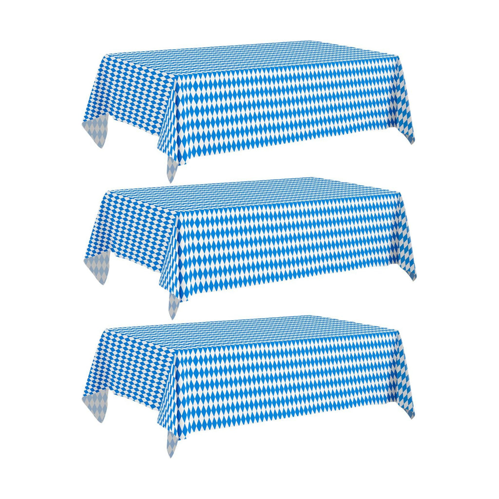 3 Pack Oktoberfest Tablecloths 54x108Inch Oktoberfest Decorations