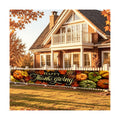 Nuxovilar Thanksgiving Banner 118.1x19.6 Inches Polyester