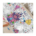 Princess Coloring Poster & Table Cover - 71" x 31.5"