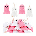 24 Pcs Halloween Ghost Hanging Ornaments Small Tree Decoration