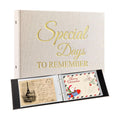 Spiareal Special Days to Remember Beige Card Organizer Set 6x8 in 100 Page