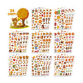 Fall Stickers for Kids, Thanksgiving Stickers,Autumn Sticker for Crafts