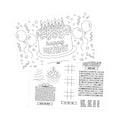 Birthday Party Coloring Activity Placemats / 12 Happy Birthday Celebration Drawing Activity Sheets / 11" x 17" Kids Double Sided Disposable Coloring Paper Placemat/Made in The USA