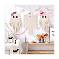 Remagr 3 Pcs Halloween Macrame Bats Wall Decor, Ghost Decor, Classic