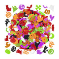504 PCS Halloween Foam Stickers, Glitter Halloween Stickers, 8 Sheets