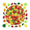 581 PCS Fall Leaf Foam Stickers, Glitter Autumn Leaf Stickers, 8 Colors