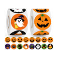 Anwyll 1000 Pcs Halloween Stickers - 1.5'' Pumpkin Stickers for Decorating