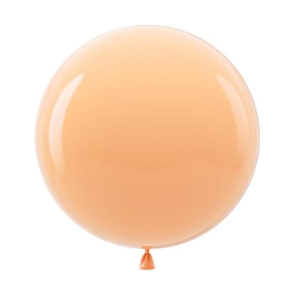 Bezente Nude Latex Round Balloons Latex Party Round Balloons 36 Inch 8 Pack