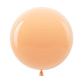 Bezente Nude Latex Round Balloons Latex Party Round Balloons 36 Inch 8 Pack