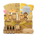 Birthday Gifts for Women, 35Pcs Honey Almond Spa Gift Basket, Get Well Soon