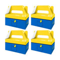 BGFMVS 12 Pack Yellow Blue Banana Pocket Party Favor Boxes Candy Treat Bags