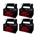 12 Pack Retro Horror Party Favor Boxes 80s Sci-Fi Birthday Treat Bags