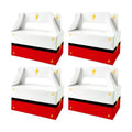 BGFMVS Red & White Lightning Cartoon Animation Party Favor Boxes - 12 Pack