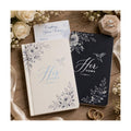 Vow Books His and Hers, Wedding Vow Books Set of 2 for Bride and Groom, Black and White 4 x 6 Inches Personalized Notebook for Ceremony Promises, His and Hers Gifts, Wedding Must Haves 2026