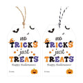 Alynta Halloween Tags with String 50Pcs Happy Halloween Paper Gift Tags