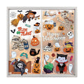 72Pcs Halloween Window Clings, Halloween Window Stickers for Party Decor