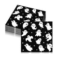MotiMind Halloween Paper Napkins for Party,50 Pcs,Ghost