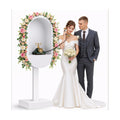 Audio Guest Book Booth Stand, Metal Wedding Audio Message Recorder