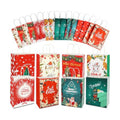 24Pack Christmas Gift Bags with Handles 8.7*6.3*3.2IN Xmas Gift Bags Bulk