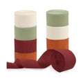 Fall Party Decorations 8 Pcs Crepe Paper Streamers Party Decorations