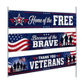 Remagr 3 Pcs Veterans Day Decorations Banner Set