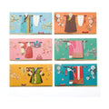 Premium Hanbok Money Envelopes & Cards - Myeongju Hanbok 6 Pack