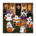 Ghost Halloween Decorations Outdoor, Cute Spooky Yard Signs with Stakes
