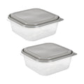 GoodCook EveryWare Extra Large Square Food Storage Container, BPA Free, Extra Large (Pack of 24)