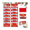 2Pcs Christmas Money Holders for Cash,Christmas Money Envelopes for Cash