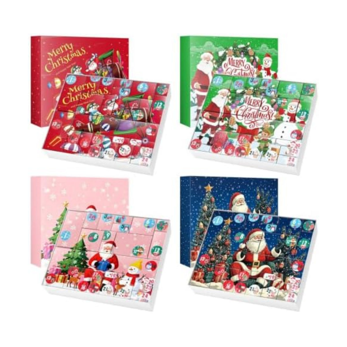 Christmas Gift Box 96 Pack with Lids for Women Men Boy Girl