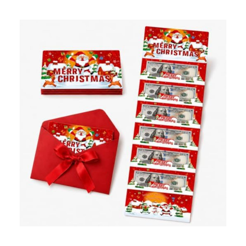 Christmas Gift Card Book for Adults, Money Holder for Cash Gift