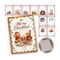 Christmas Gift Card Book,Merry Christmas Gift Card Booklet for Adults Teens